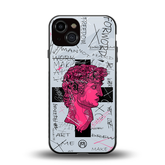 lost in reality david back phone cover | glass case for iphone 13