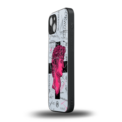 lost in reality david back phone cover | glass case for iphone 13