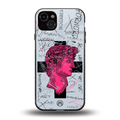 lost in reality david back phone cover | glass case for iphone 14 plus