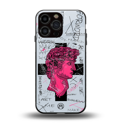 lost in reality david back phone cover | glass case for iphone 14 pro max