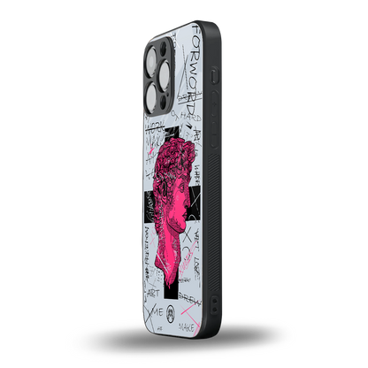 lost in reality david back phone cover | glass case for iphone 14 pro max