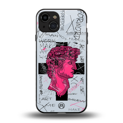 lost in reality david back phone cover | glass case for iphone 14