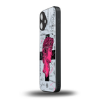 lost in reality david back phone cover | glass case for iphone 16 plus