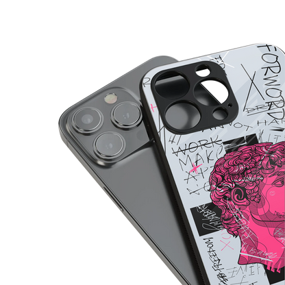 lost in reality david back phone cover | glass case for iphone 14