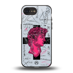 lost in reality david back phone cover | glass case for iphone 16e