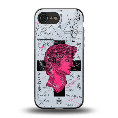 lost in reality david back phone cover | glass case for iphone 16e