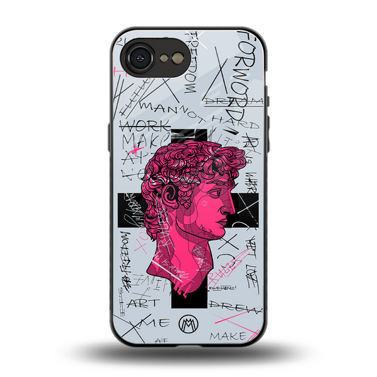 lost in reality david back phone cover | glass case for iphone 16e