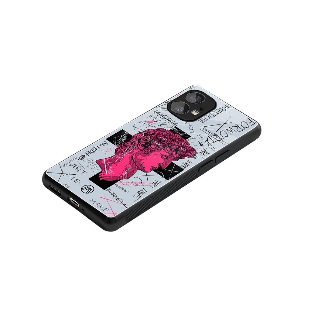 lost in reality david back phone cover | glass case for nothing phone 1