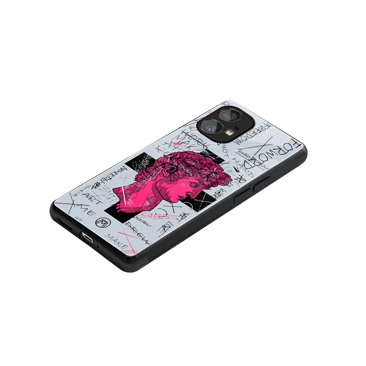 lost in reality david back phone cover | glass case for nothing phone 1