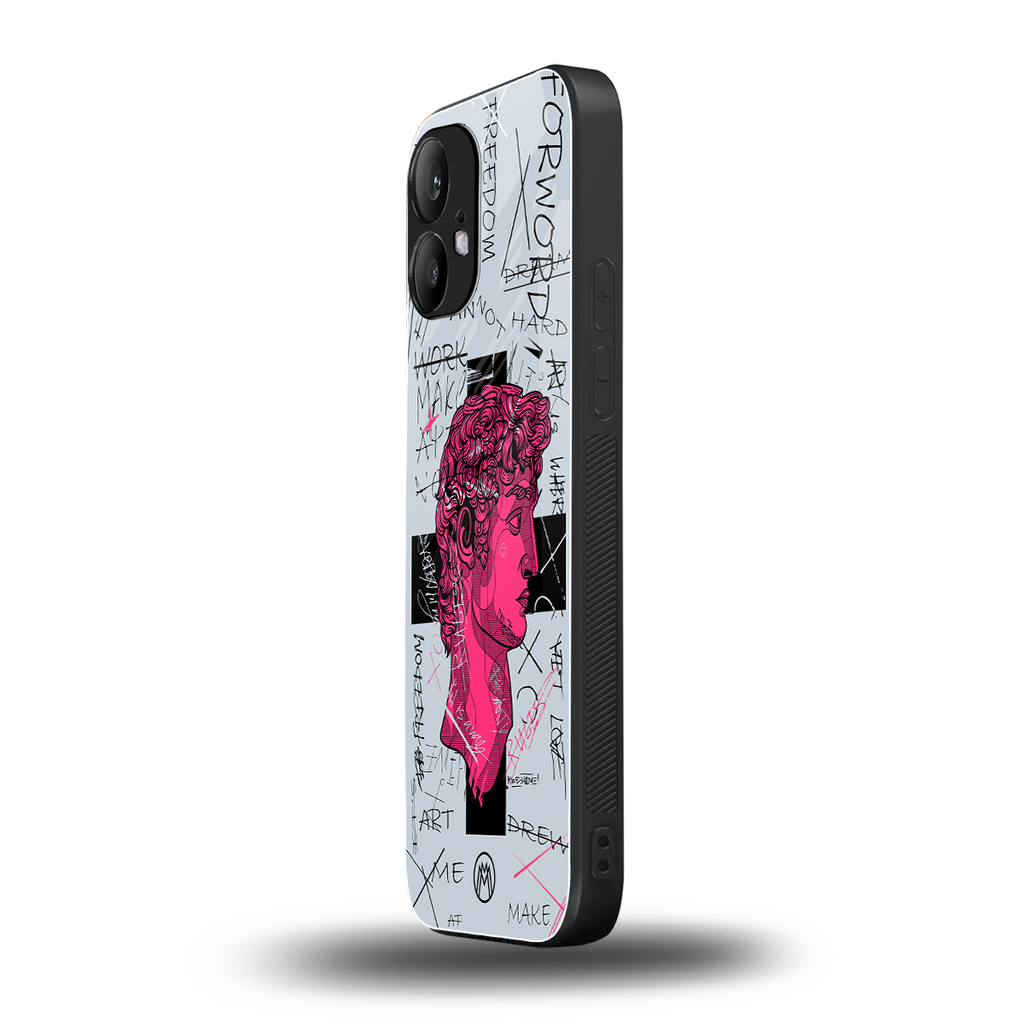 lost in reality david back phone cover | glass case for nothing phone 2