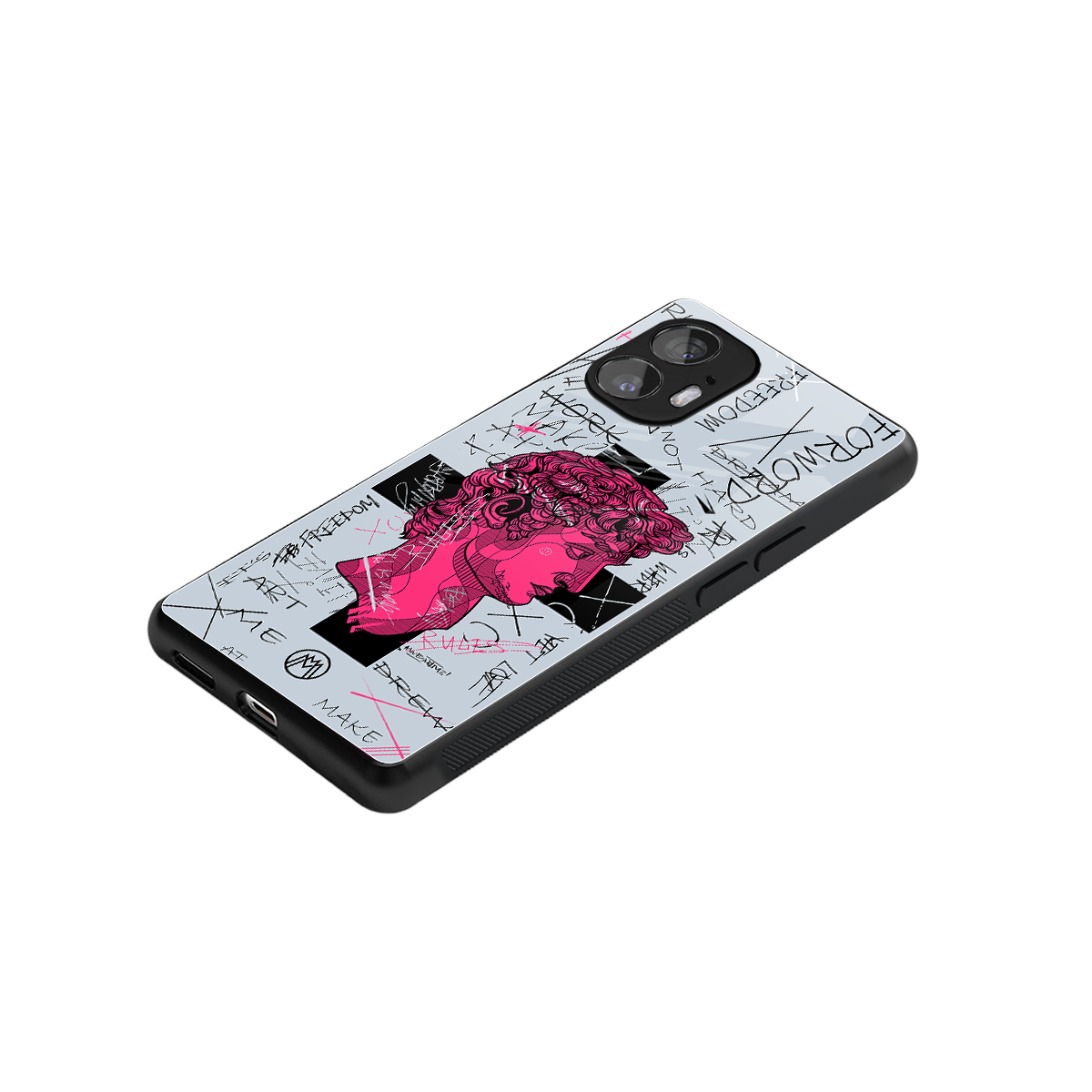 lost in reality david back phone cover | glass case for nothing phone 2