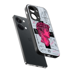 lost in reality david back phone cover | glass case for oneplus nord 3