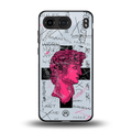 lost in reality david back phone cover | glass case for oneplus nord 4