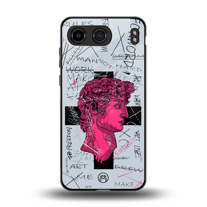 lost in reality david back phone cover | glass case for oneplus nord 4