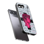 lost in reality david back phone cover | glass case for oneplus nord 4