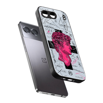 lost in reality david back phone cover | glass case for oneplus nord 4