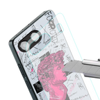 lost in reality david back phone cover | glass case for oneplus nord 4