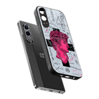 lost in reality david back phone cover | glass case for oneplus nord ce 4 lite