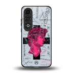 lost in reality david back phone cover | glass case for oneplus nord ce 4