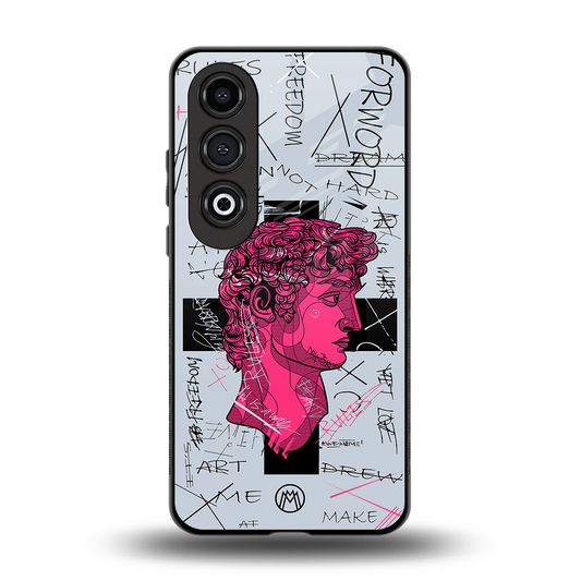 lost in reality david back phone cover | glass case for oneplus nord ce 4
