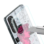 lost in reality david back phone cover | glass case for oneplus nord ce 4