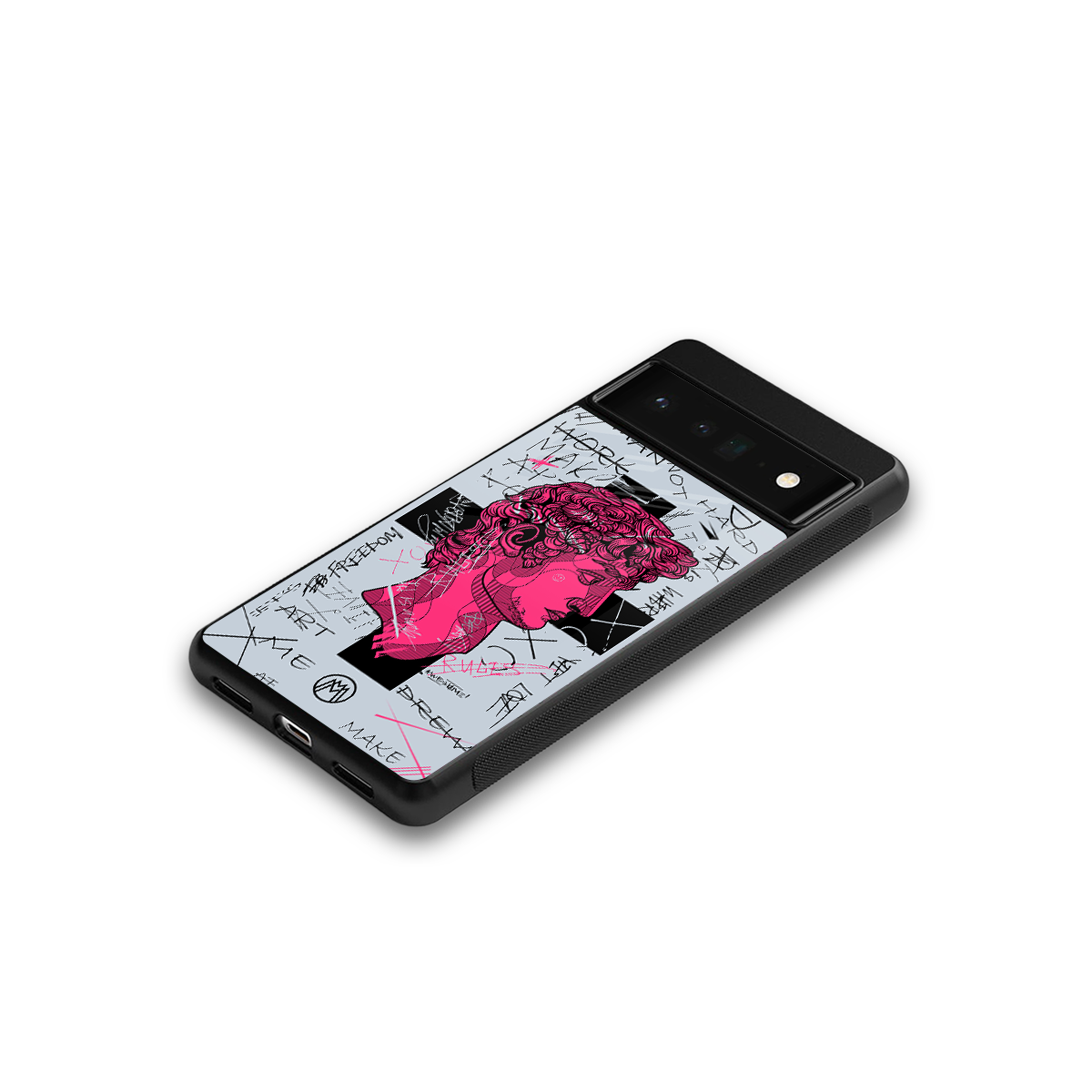 lost in reality david back phone cover | glass case for google pixel 6 pro