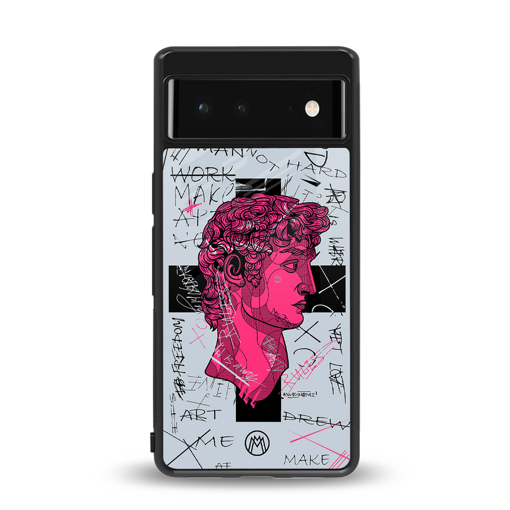 lost in reality david back phone cover | glass case for google pixel 6