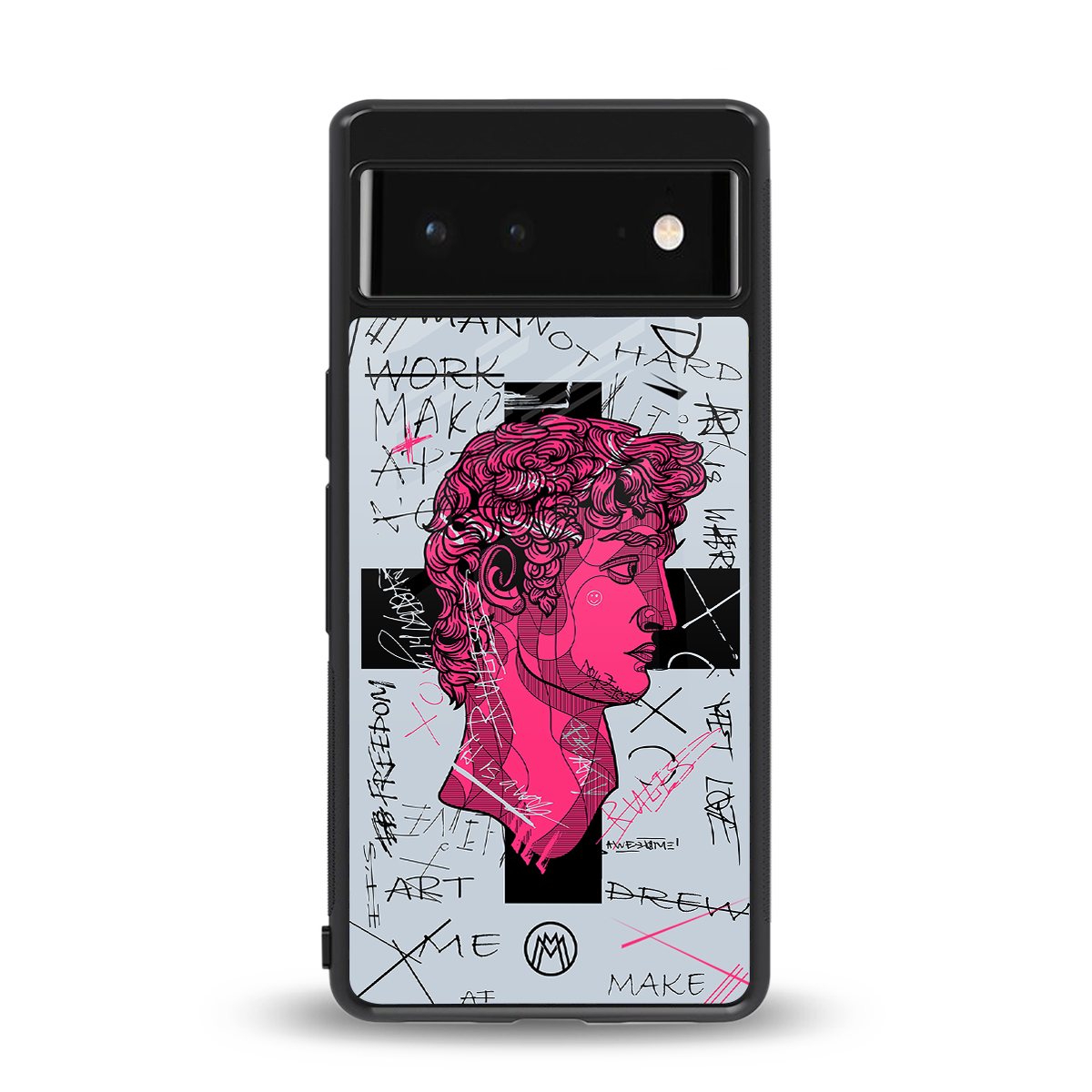 lost in reality david back phone cover | glass case for google pixel 6
