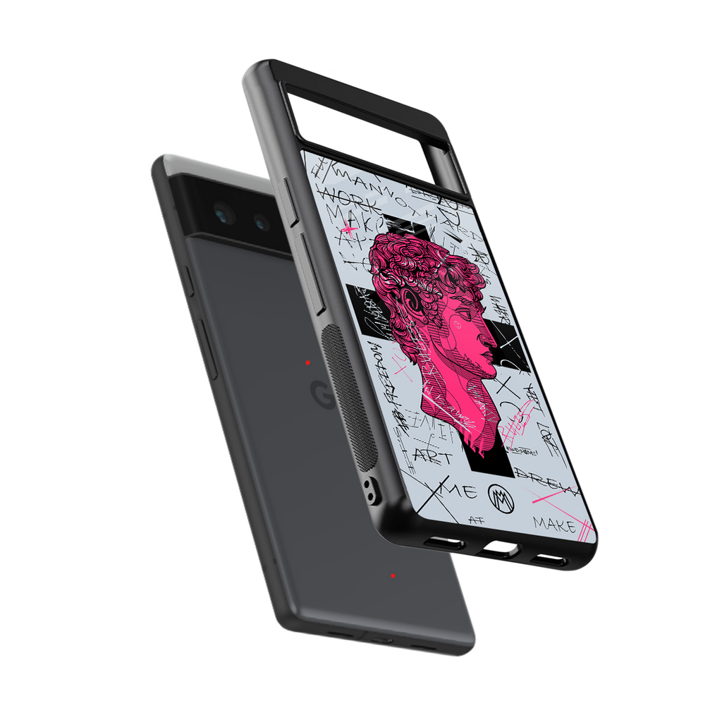 lost in reality david back phone cover | glass case for Google Pixel 6A