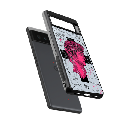 lost in reality david back phone cover | glass case for Google Pixel 6A