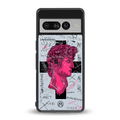 lost in reality david back phone cover | glass case for google pixel 7 pro