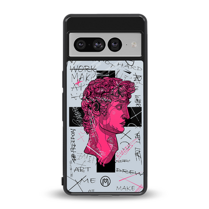 lost in reality david back phone cover | glass case for google pixel 7 pro
