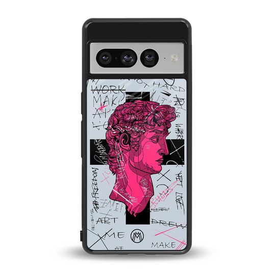 lost in reality david back phone cover | glass case for google pixel 7 pro