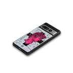 lost in reality david back phone cover | glass case for google pixel 7 pro