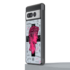 lost in reality david back phone cover | glass case for google pixel 7 pro
