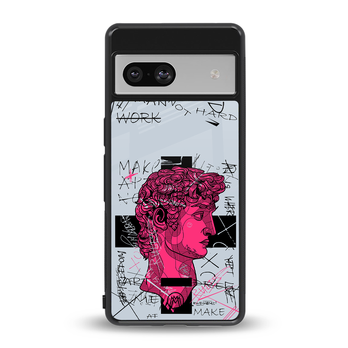 lost in reality david back phone cover | glass case for Google Pixel 7