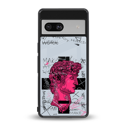 lost in reality david back phone cover | glass case for Google Pixel 7A