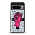 lost in reality david back phone cover | glass case for google pixel 8 pro