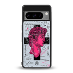 lost in reality david back phone cover | glass case for google pixel 8 pro
