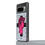 lost in reality david back phone cover | glass case for google pixel 8 pro