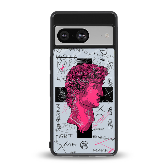 lost in reality david back phone cover | glass case for Google Pixel 8
