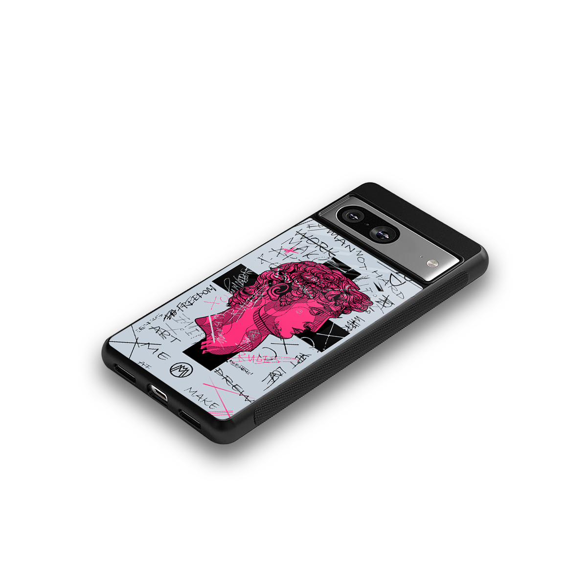 lost in reality david back phone cover | glass case for Google Pixel 8