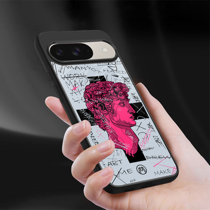 lost in reality david back phone cover | glass case for google pixel 9