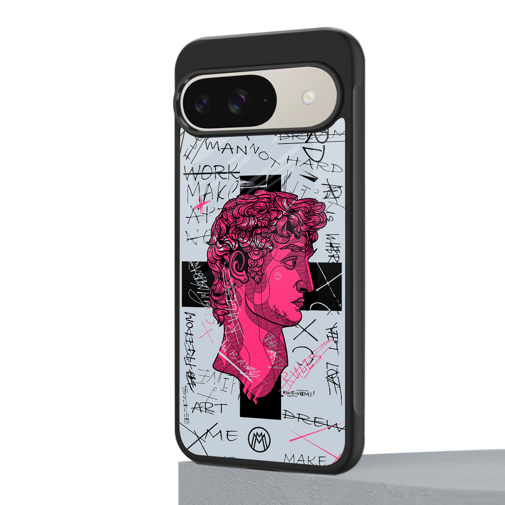 lost in reality david back phone cover | glass case for google pixel 9