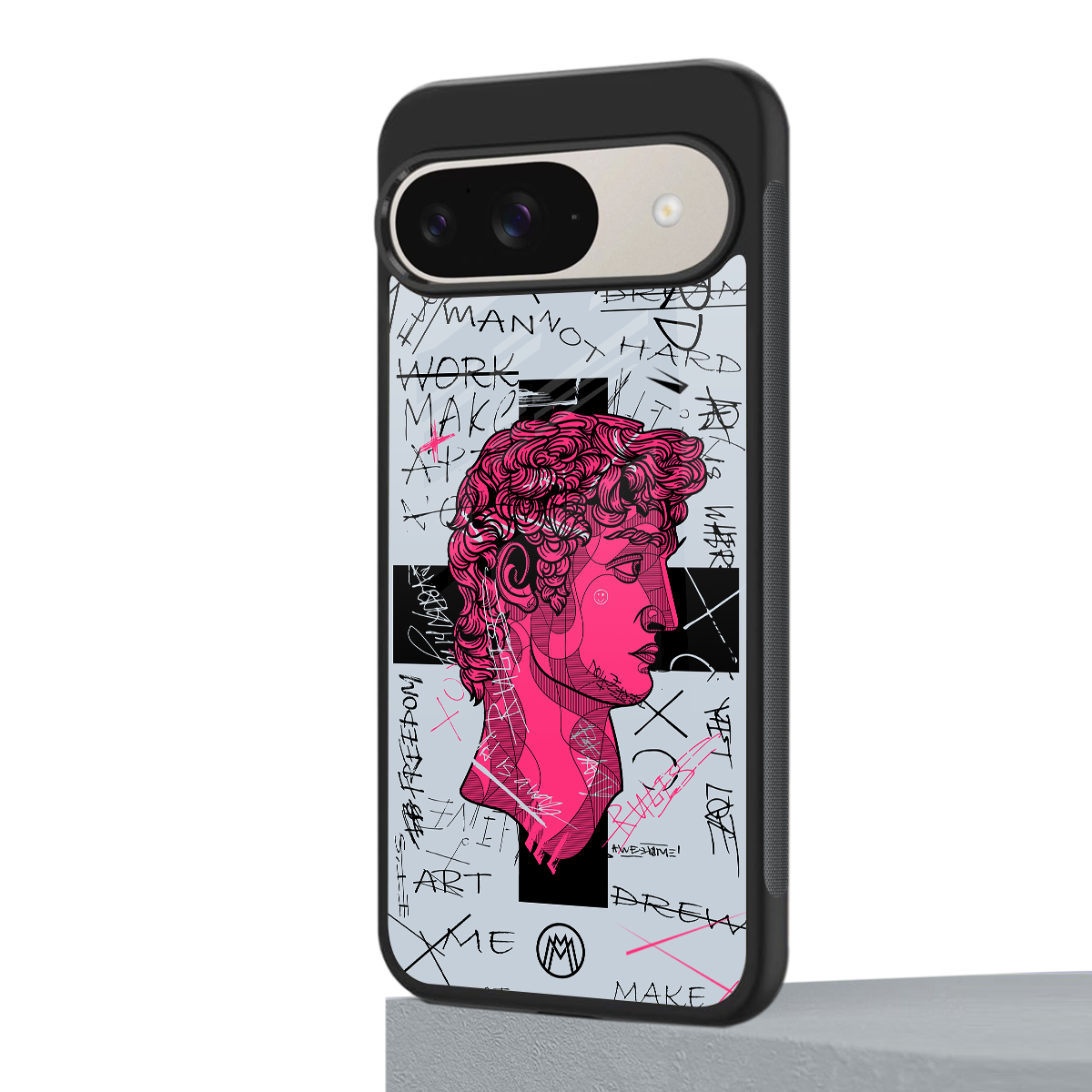 lost in reality david back phone cover | glass case for google pixel 9