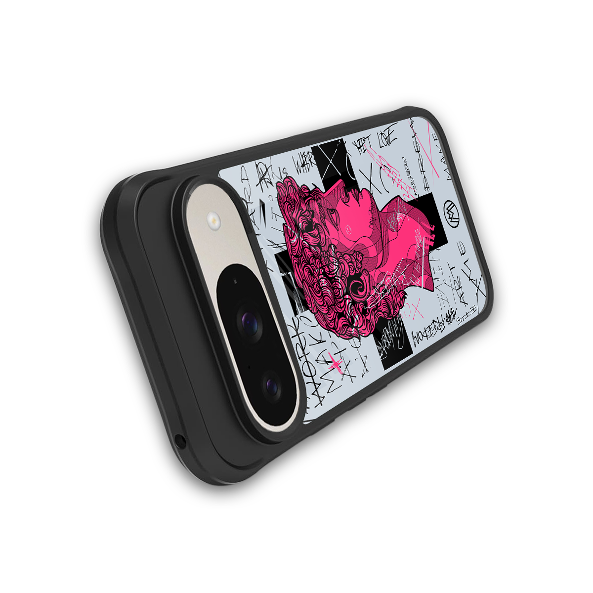 lost in reality david back phone cover | glass case for google pixel 9