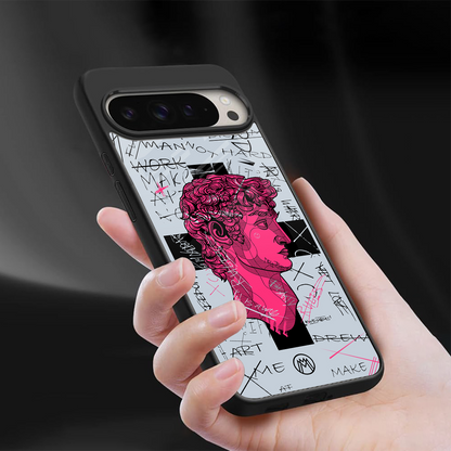 lost in reality david back phone cover | glass case for google pixel 9 pro