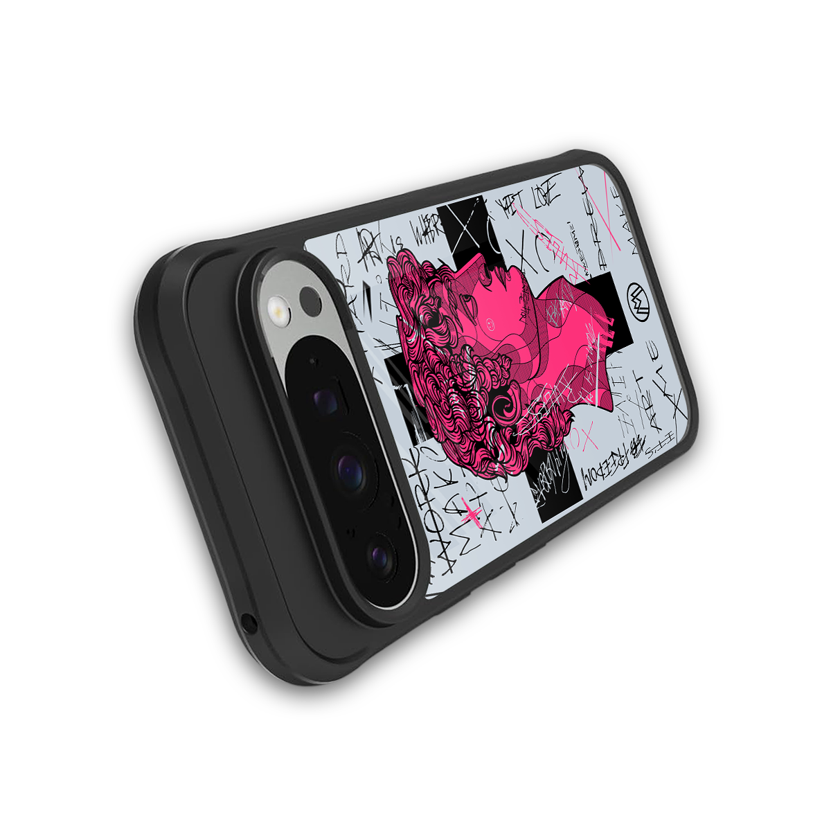 lost in reality david back phone cover | glass case for google pixel 9 pro xl