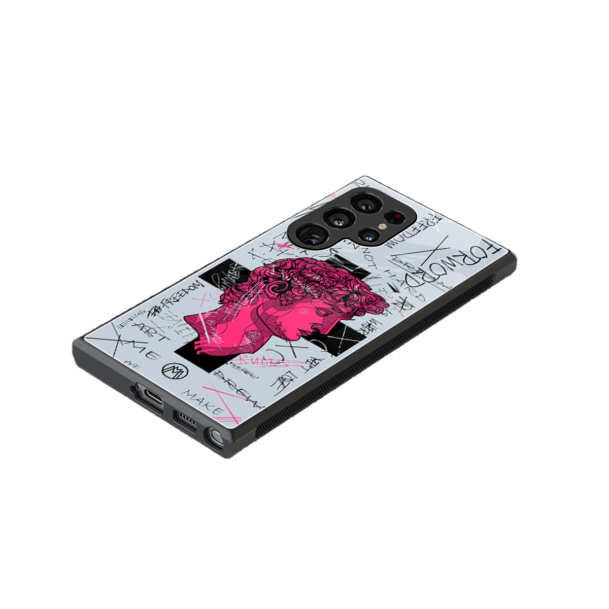 lost in reality david back phone cover | glass case for samsung galaxy s23 ultra