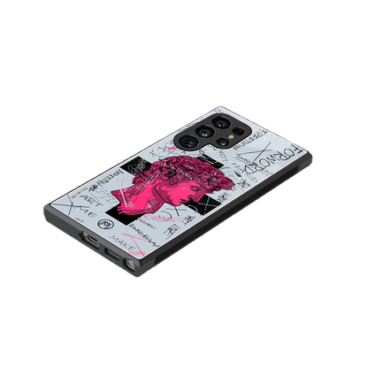 lost in reality david back phone cover | glass case for samsung galaxy s23 ultra